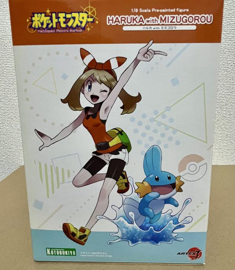 Pokemon ARTFX J May with Mudkip Figure for Sale