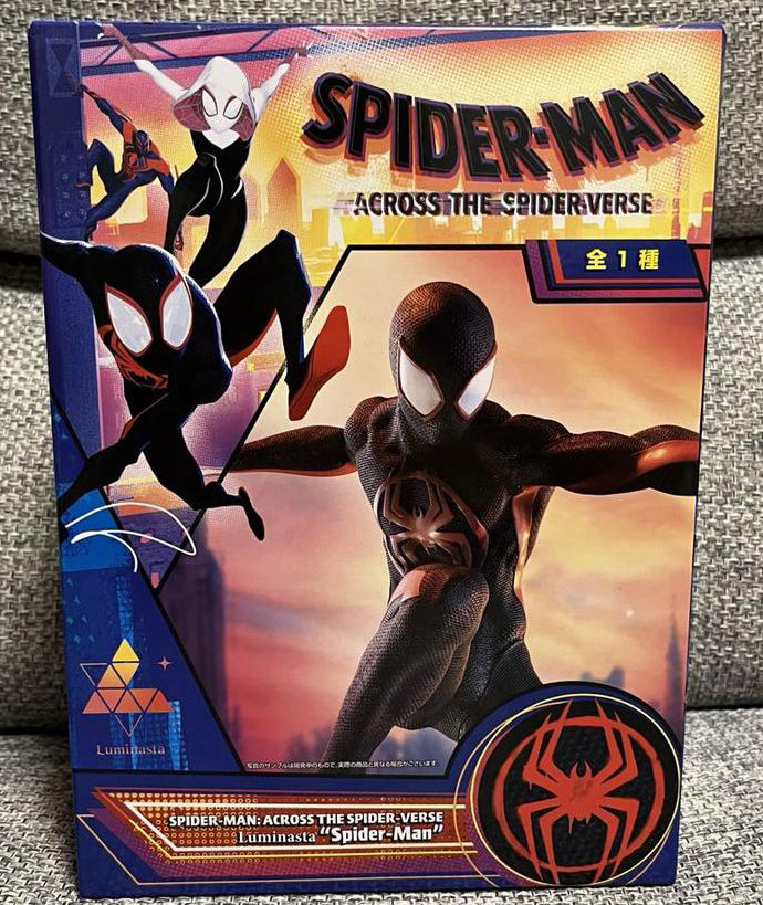 Spider-Man: Across the Spider-Verse Luminasta Spider-Man Miles Morales Figure Buy