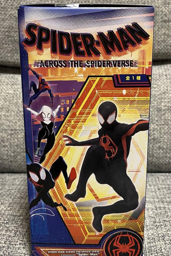 Spider-Man: Across the Spider-Verse Luminasta Spider-Man Miles Morales Figure for Sale