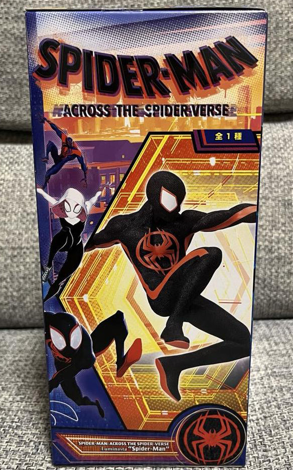 Spider-Man: Across the Spider-Verse Luminasta Spider-Man Miles Morales Figure for Sale