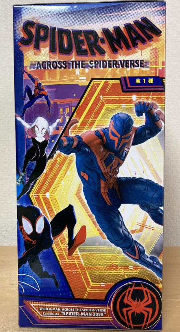 Spider-Man: Across the Spider-Verse Luminasta Spider-Man 2099 Figure for Sale