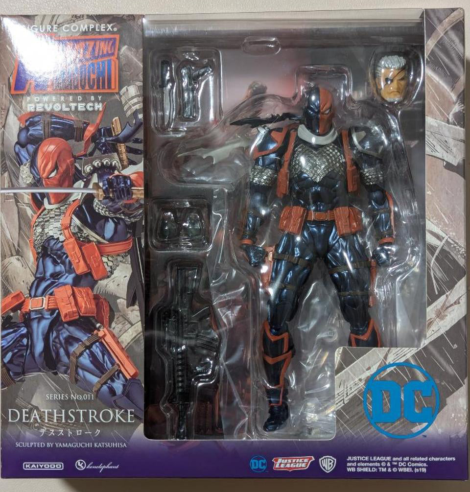 Amazing Yamaguchi 011 Deathstroke Action Figure for Sale