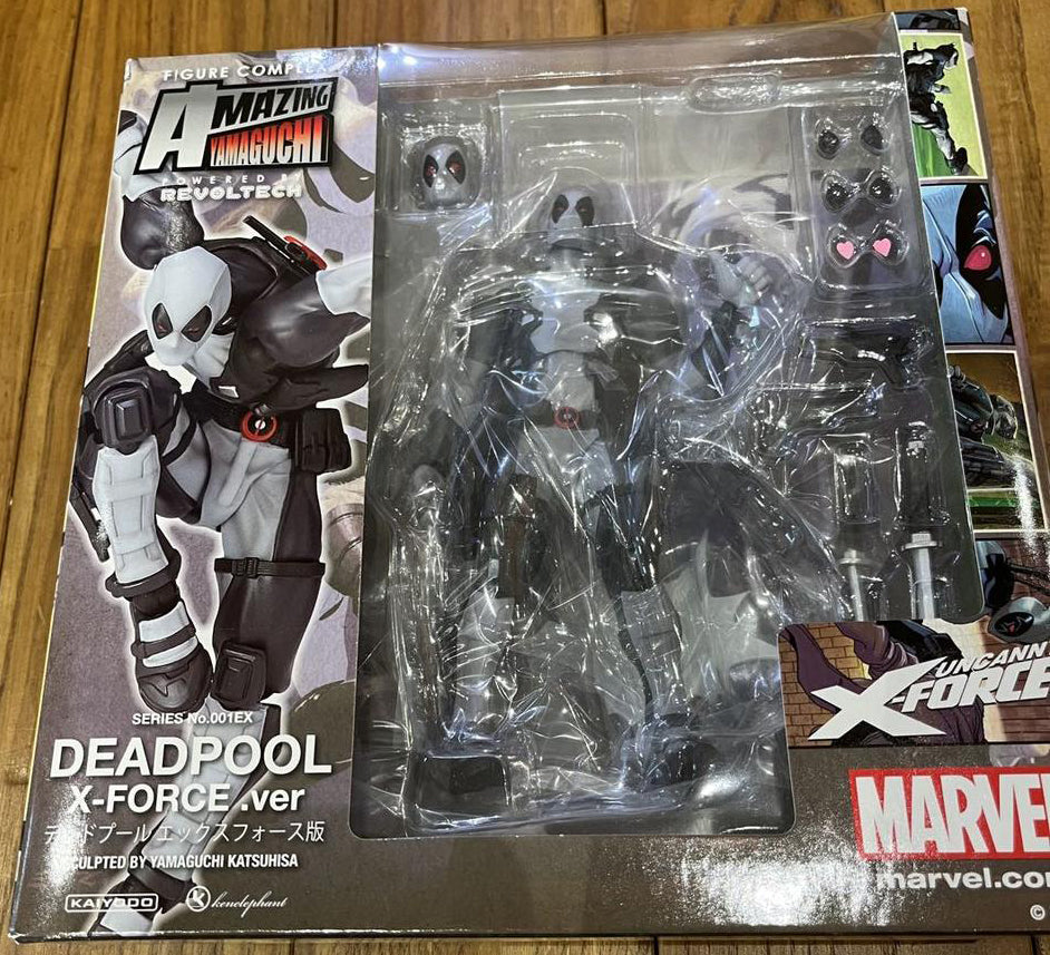 Amazing Yamaguchi 001EX Deadpool X-Force Action Figure for Sale