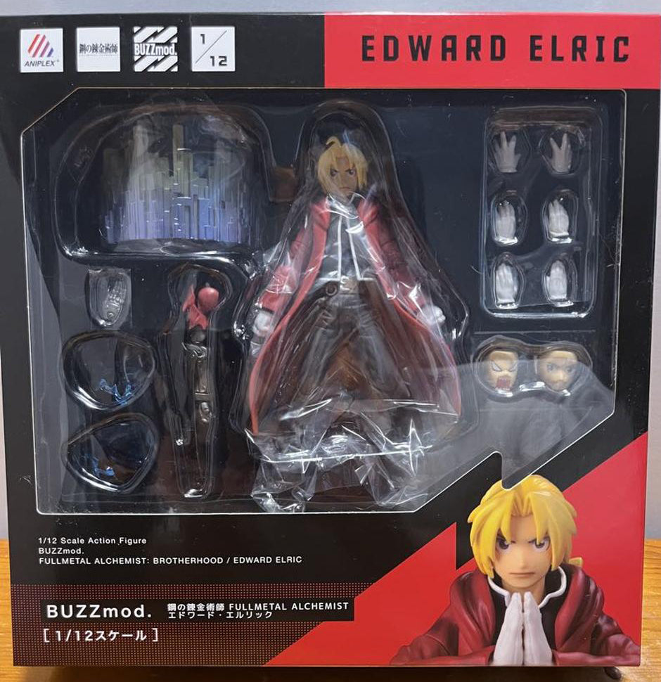 Fullmetal Alchemist BUZZmod. Edward Elric Action Figure for Sale