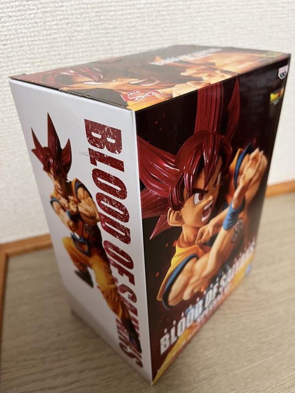 Dragon Ball Super Banpresto Blood of Saiyans SPECIAL Ⅵ Goku Super Saiyan God Figure for Sale