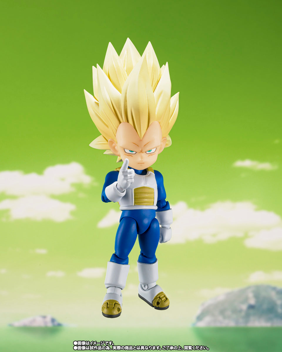 Dragon Ball Daima S.H.Figuarts Super Saiyan 3 Vegeta Mini Figure for Sale