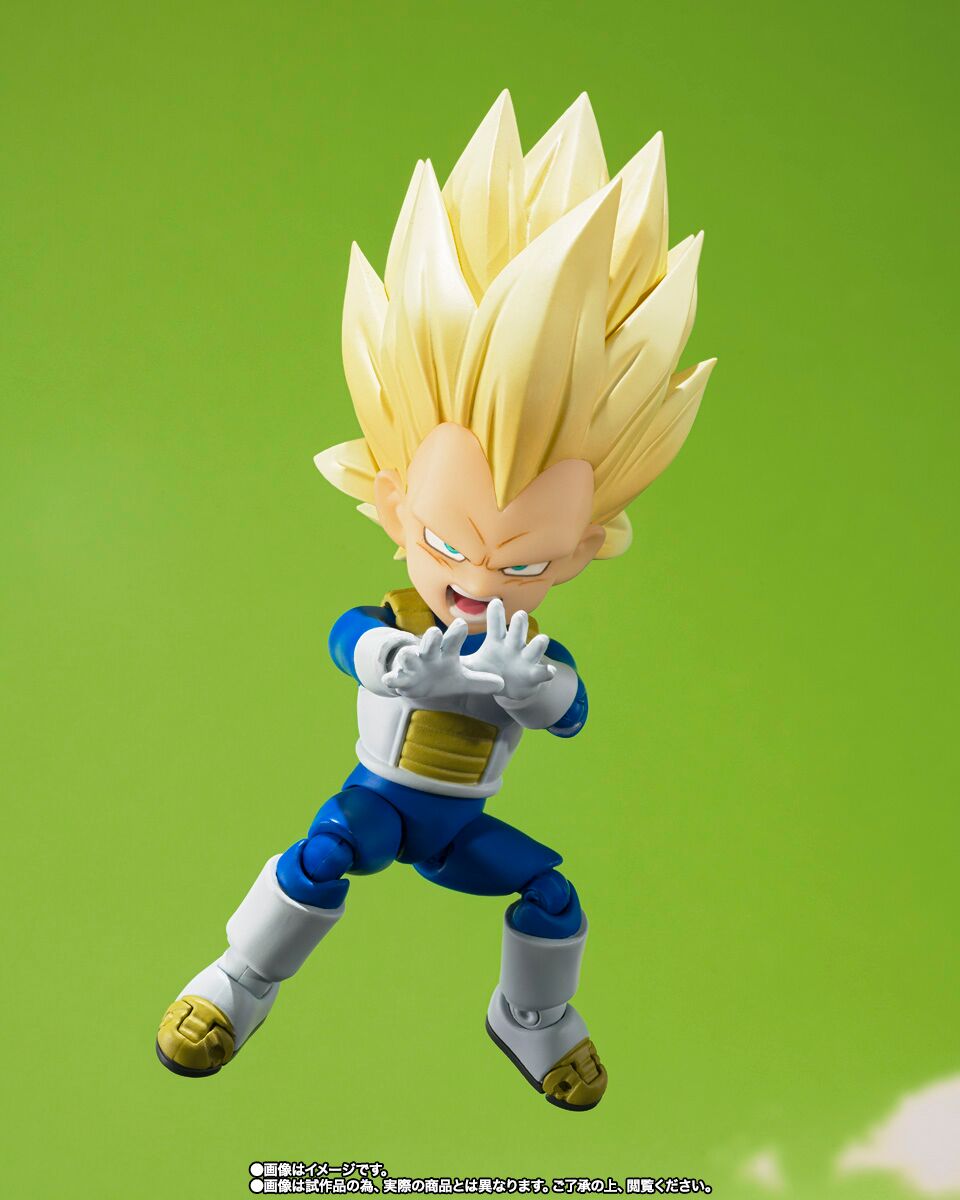S.H.Figuarts Super Saiyan 3 Vegeta Mini Figure for Sale