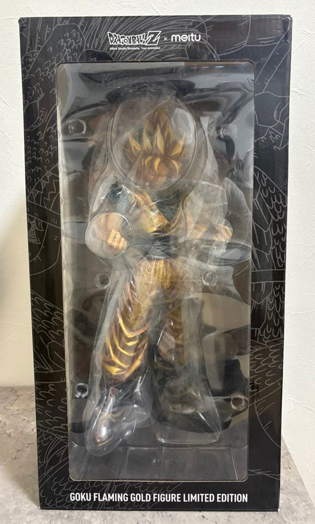 Dragon Ball Z × Meitu Goku Flaming Gold Figure Limited Edition Buy