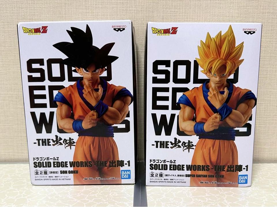 Dragon Ball Z Solid Edge Works The Departure Vol.1 Goku Figure Banpresto