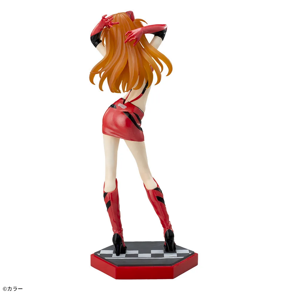 Evangelion Racing Luminasta Asuka Figure PIT WALK for Sale