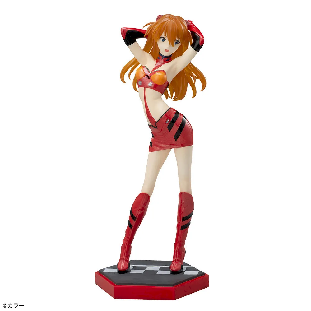 Evangelion Racing Luminasta Asuka Figure PIT WALK for Sale
