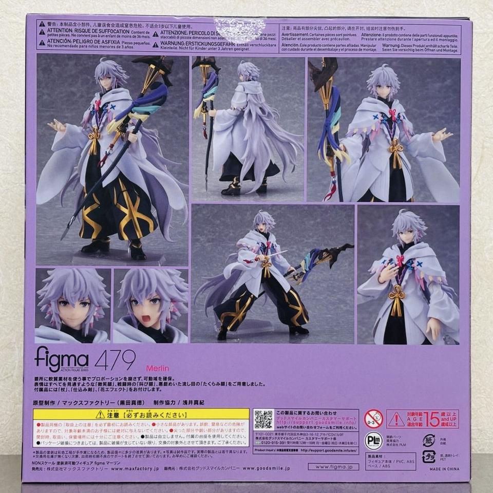Fate/Grand Order Figma 479 Merlin Figure Buy