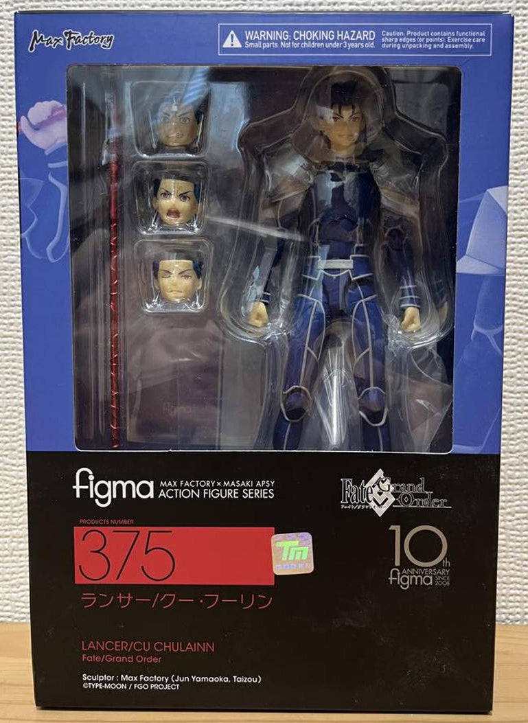 Fate/Grand Order Figma 375 Lancer Cu Chulainn Figure for Sale