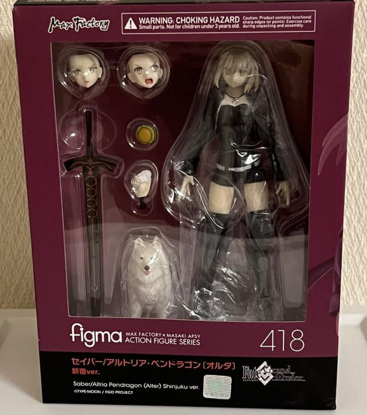 Fate/Grand Order Figma 418 Altria Pendragon Saber Alter Shinjuku ver. Figure Buy