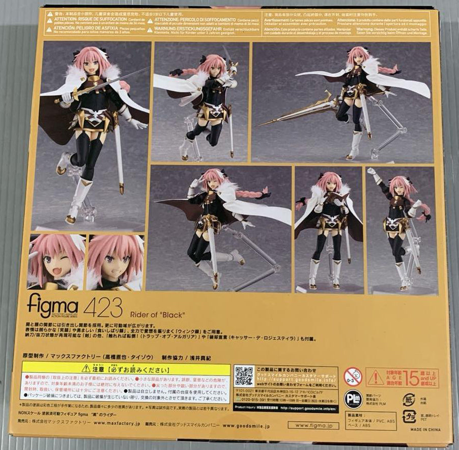 Fate/Apocrypha Figma 423 Rider of Black Astolfo Figure Buy