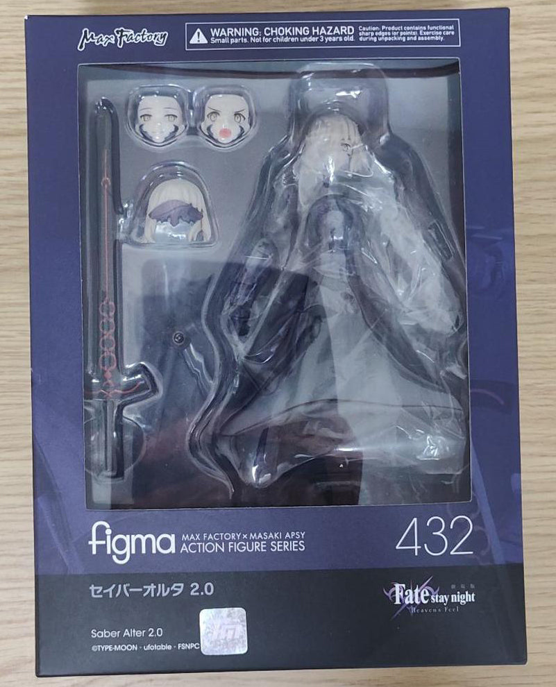 Fate/Stay Night: Heaven's Feel Figma 432 Artoria Pendragon Saber Alter 2.0 Figure Buy