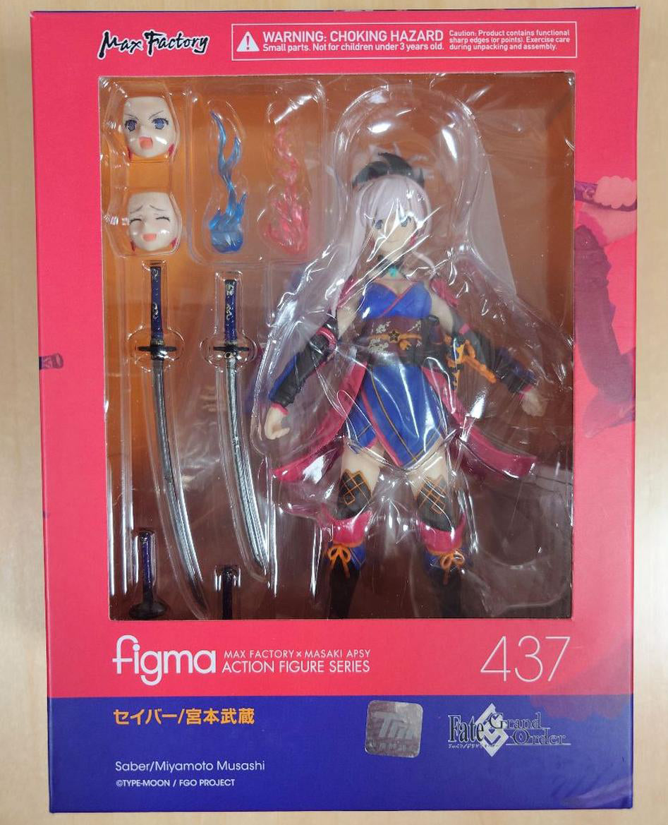 Fate/Grand Order Figma 437 Saber Miyamoto Musashi Figure Buy