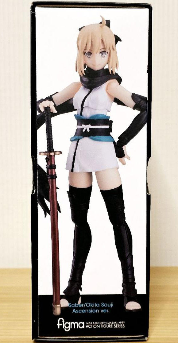 Fate/Grand Order Figma 521-DX Saber Okita Souji Ascension ver. Figure for Sale