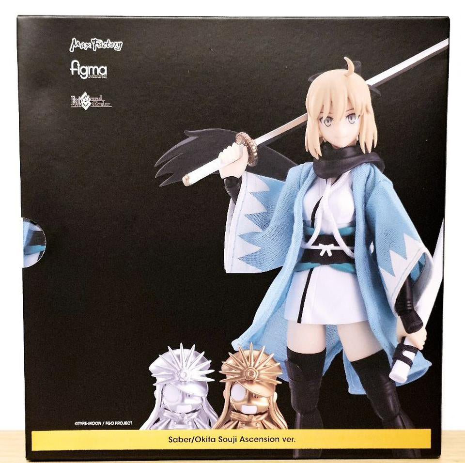 Fate/Grand Order Figma 521-DX Saber Okita Souji Ascension ver. Figure Buy