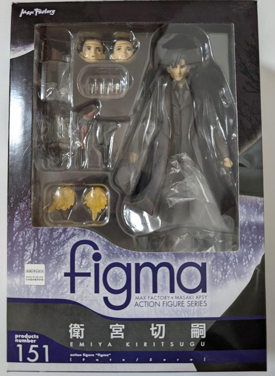 Fate/Zero Figma Kiritsugu Emiya Figure Buy