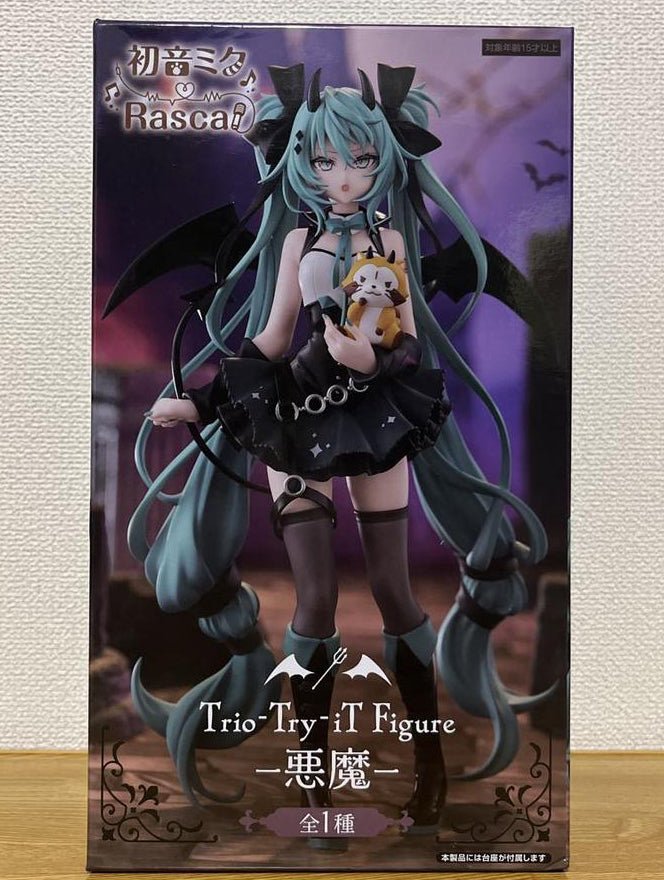 Hatsune Miku x Rascal Trio-Try-iT Figure Devil Buy