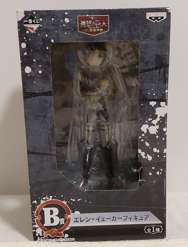 Ichiban Kuji Attack On Titan Prize B Eren Yeager Figure for Sale