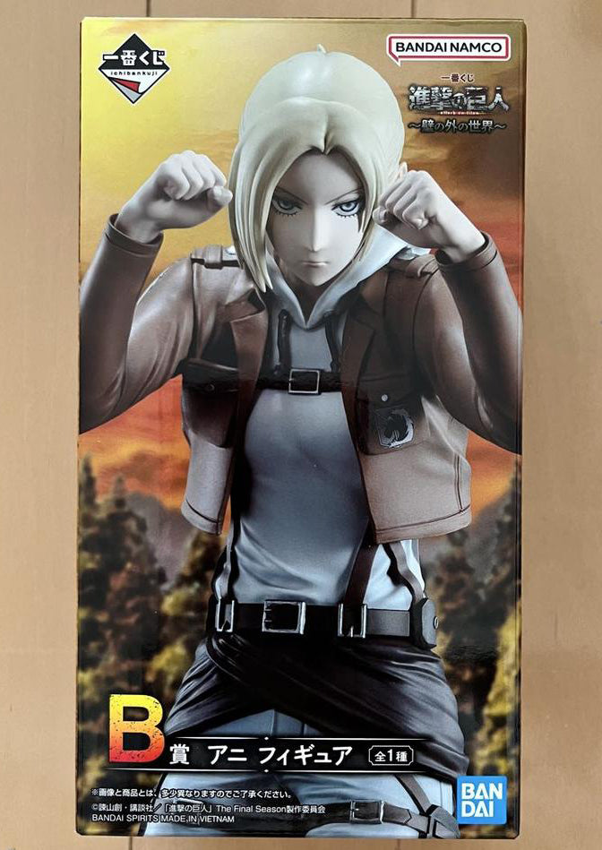 Ichiban Kuji Attack on Titan World Outside The Walls Annie Leonhart Figure Buy