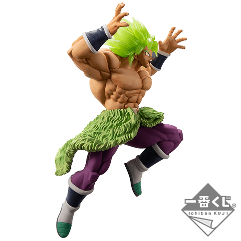 Ichiban Kuji Broly Figure Dragon Ball Super Saiyan Battle A Prize for Sale