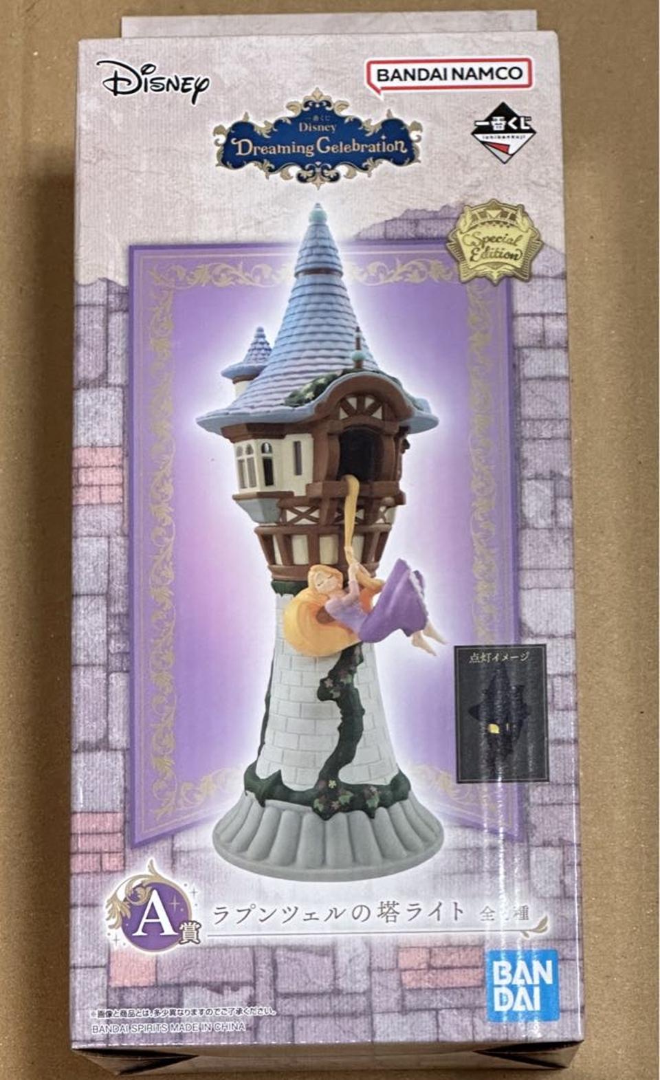 Ichiban Kuji Disney Dreaming Celebration Tangled Rapunzel Tower Light for Sale