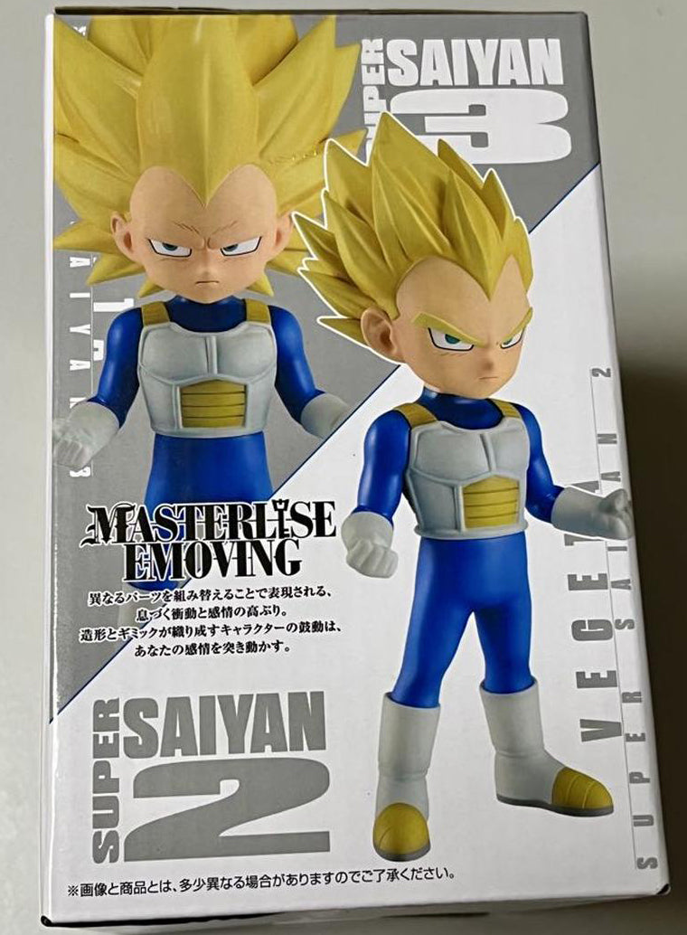 Ichiban Kuji Dragon Ball Daima 2nd Super Saiyan 2/Super Saiyan 3 Vegeta Mini Figure for Sale