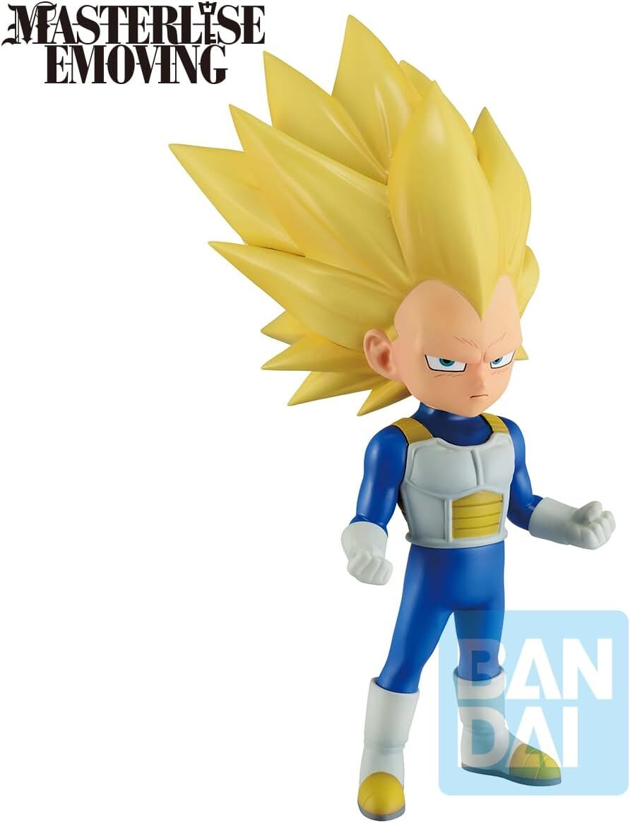 Ichiban Kuji Dragon Ball Daima 2nd Super Saiyan 3 Vegeta Mini Figure for Sale