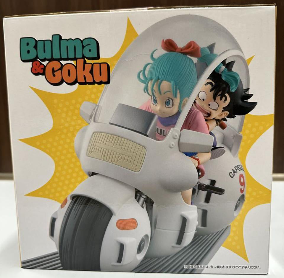 Ichiban Kuji Dragon Ball Fantastic Adventure Goku & Bulma Bike Figure Buy