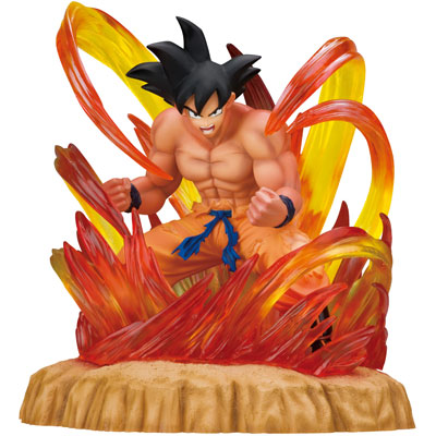 Ichiban Kuji Dragon Ball Kai Clash Compilation B Prize Kaioken Goku Figure for Sale