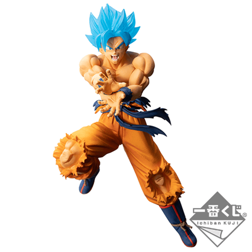 Super Saiyan Blue Goku Figure Ichiban Kuji Dragon Ball Super Saiyan Battle for Sale