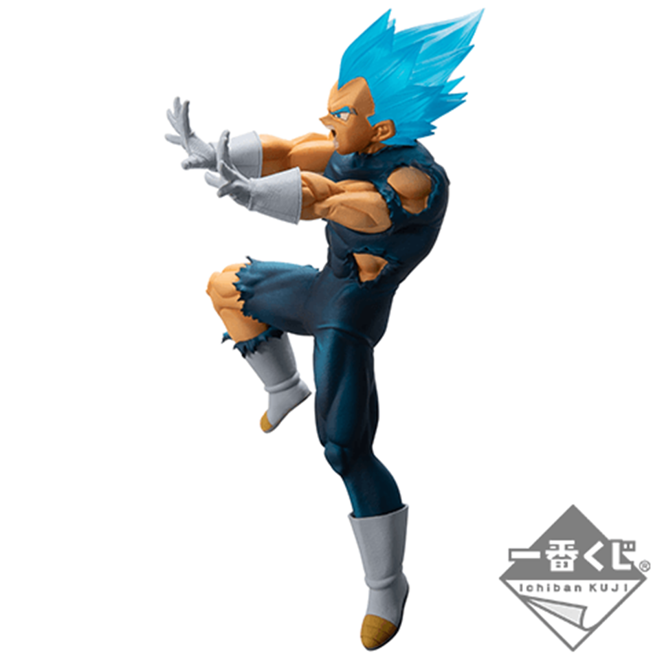 Super Saiyan Blue Vegeta Figure Ichiban Kuji Super Saiyan Battle for Sale
