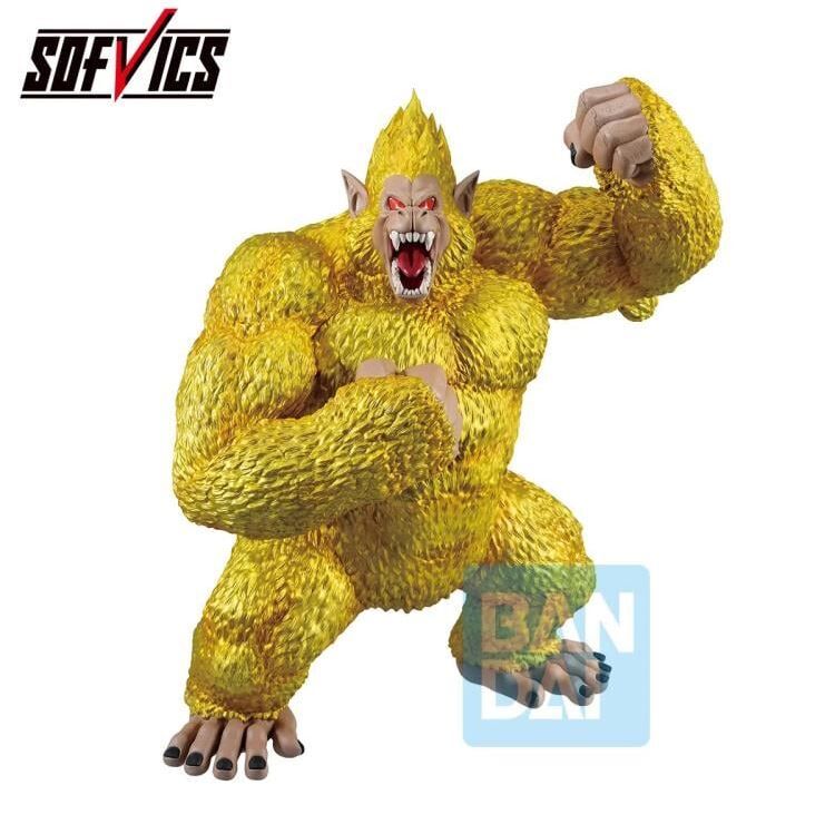 Ichiban Kuji Dragonball Vs Omnibus Ultimate Golden Great Ape Goku Figure for Sale