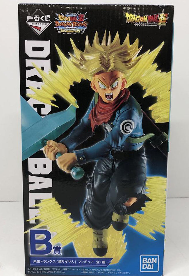 Ichiban Kuji DRAGON BALL Z DOKKAN BATTLE 6th anniversary B Prize Future Trunks Super Saiyan Figure Buy