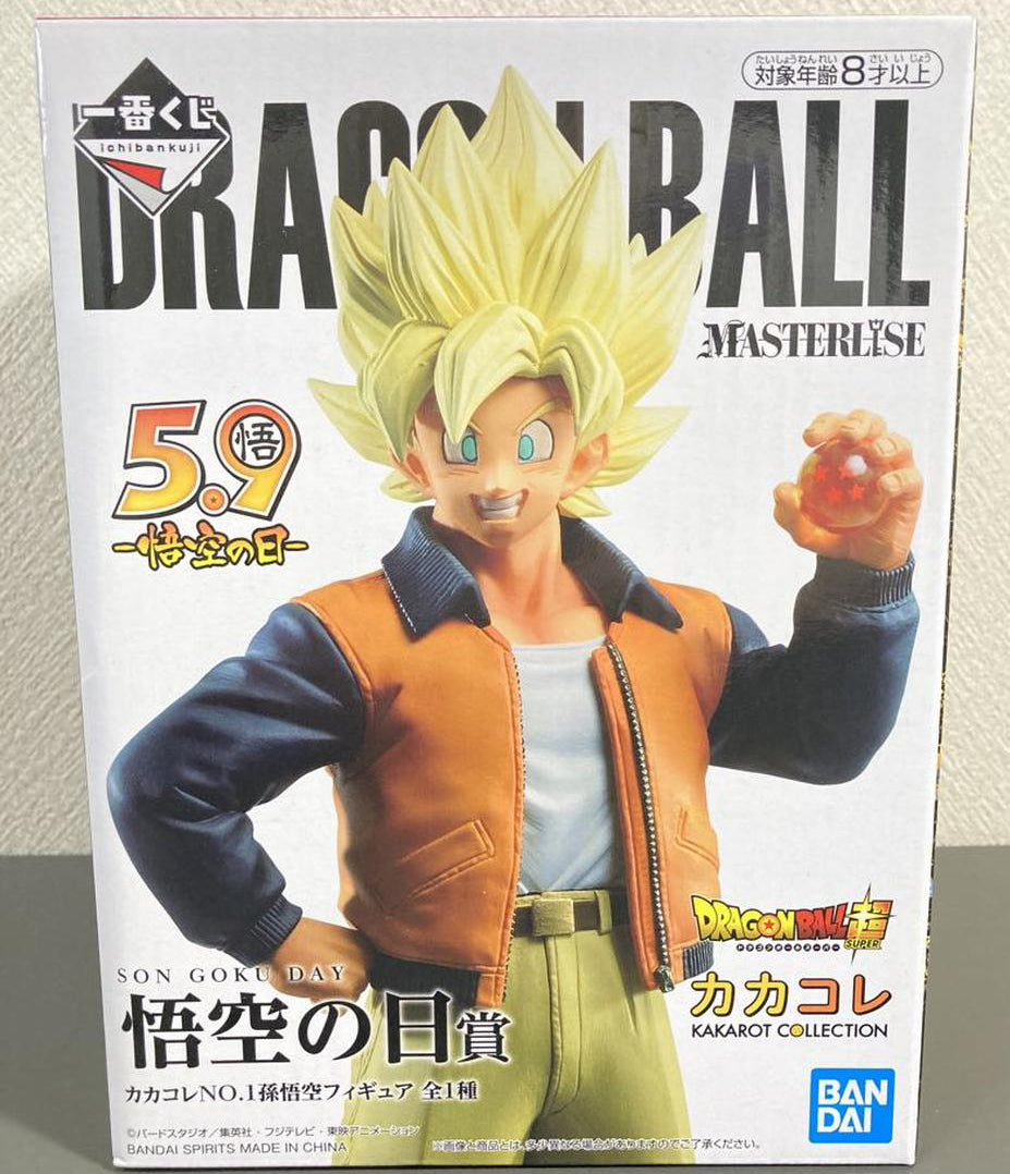 Ichiban Kuji Dragon Ball Omnibus Z Goku Day Prize Goku Figure for Sale
