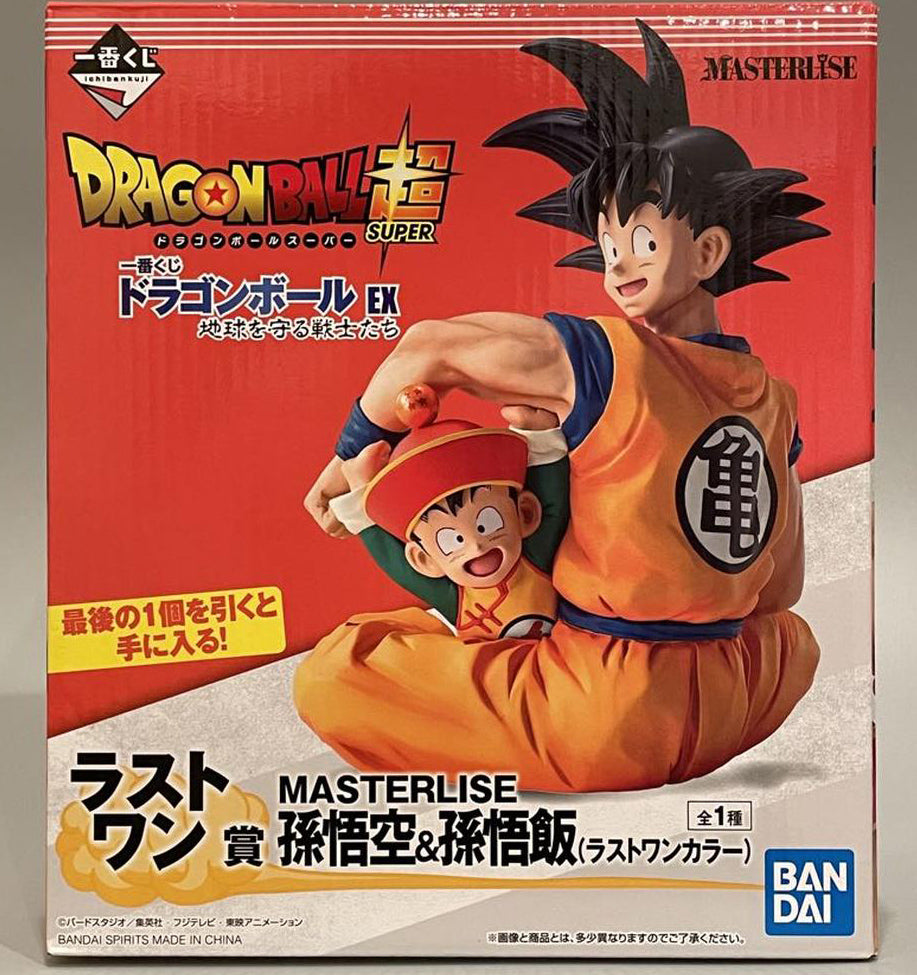 Ichiban Kuji Dragon Ball Warriors Who Protect The Earth Last One Prize Goku Gohan Figure Buy