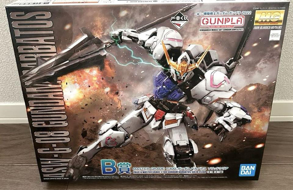 Ichiban Kuji Gundam Gunpla 2022 Gundam Barbatos Solid Clear Figure Prize B Buy