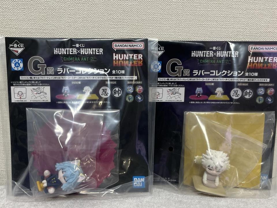 Ichiban Kuji Hunter x Hunter Chimera Ant 2 Prize G Neferpitou/Komugi Rubber Collection