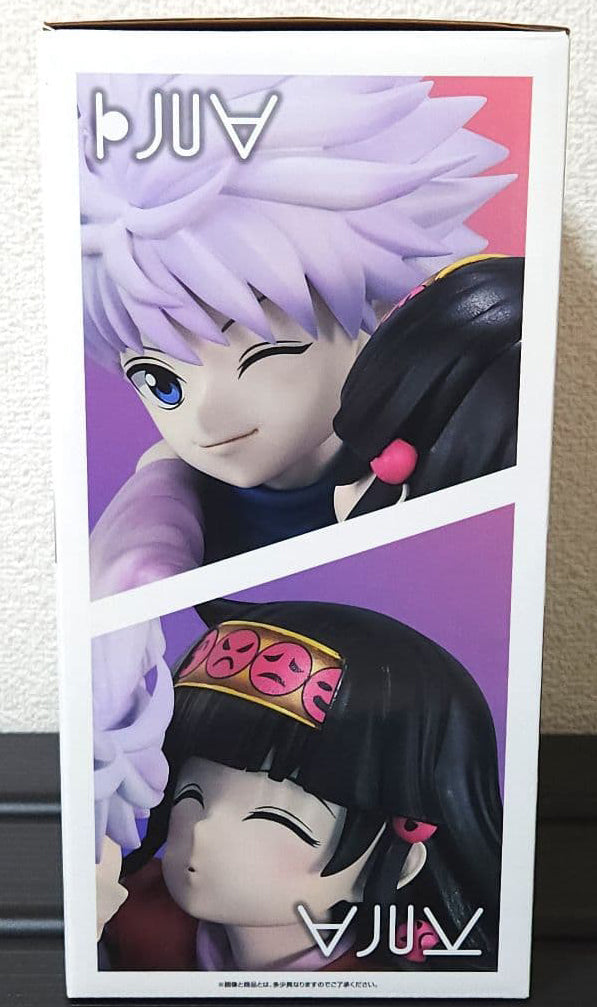 Ichiban Kuji Hunter x Hunter Cross The X-Day Killua Alluka Figure Last One Prize for Sale