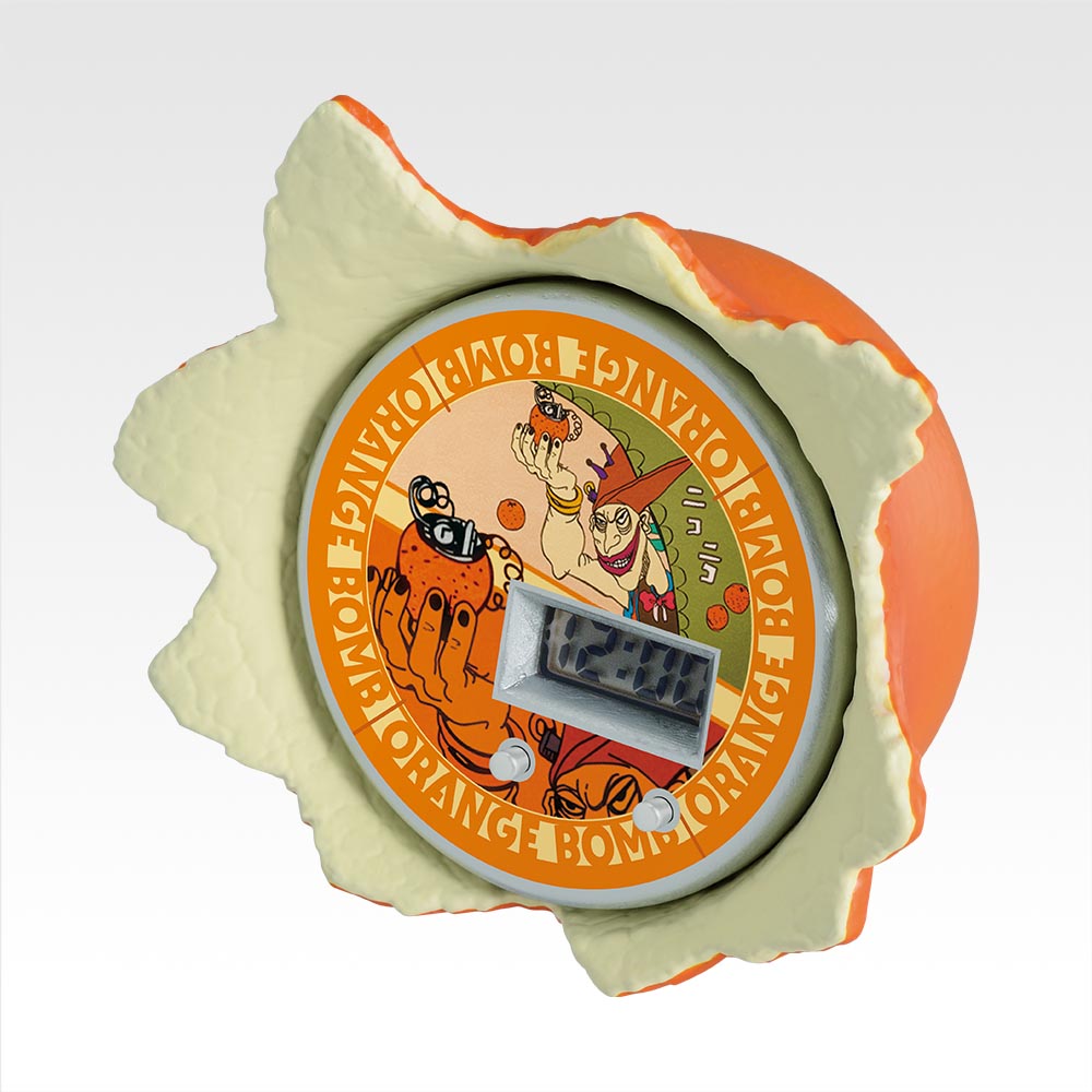 Ichiban Kuji Jojo Stardust Crusaders Stand Rush Prize H Orange Bomb Clock Desktop Mascot Buy
