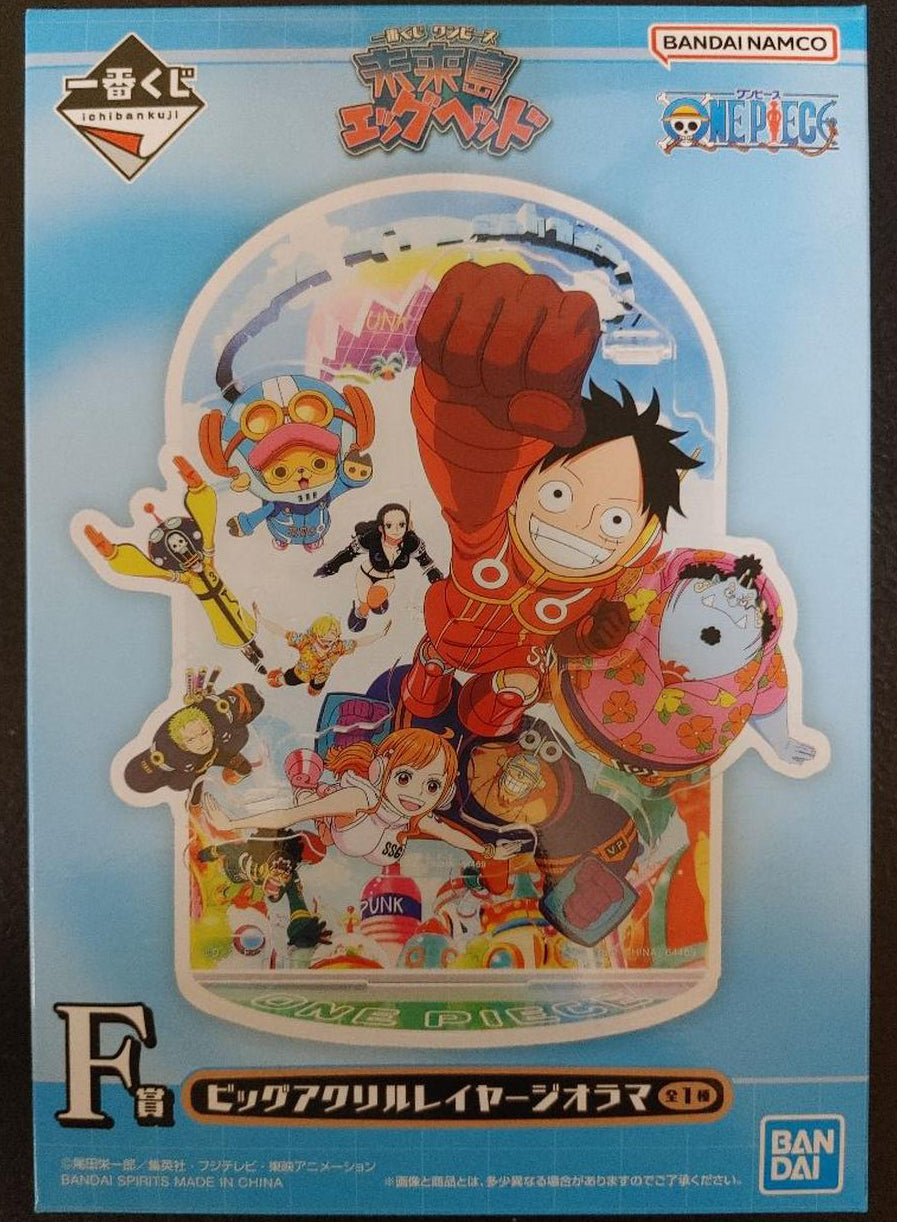 Ichiban Kuji One Piece Future Island Egghead Acrylic Layered Diorama for Sale