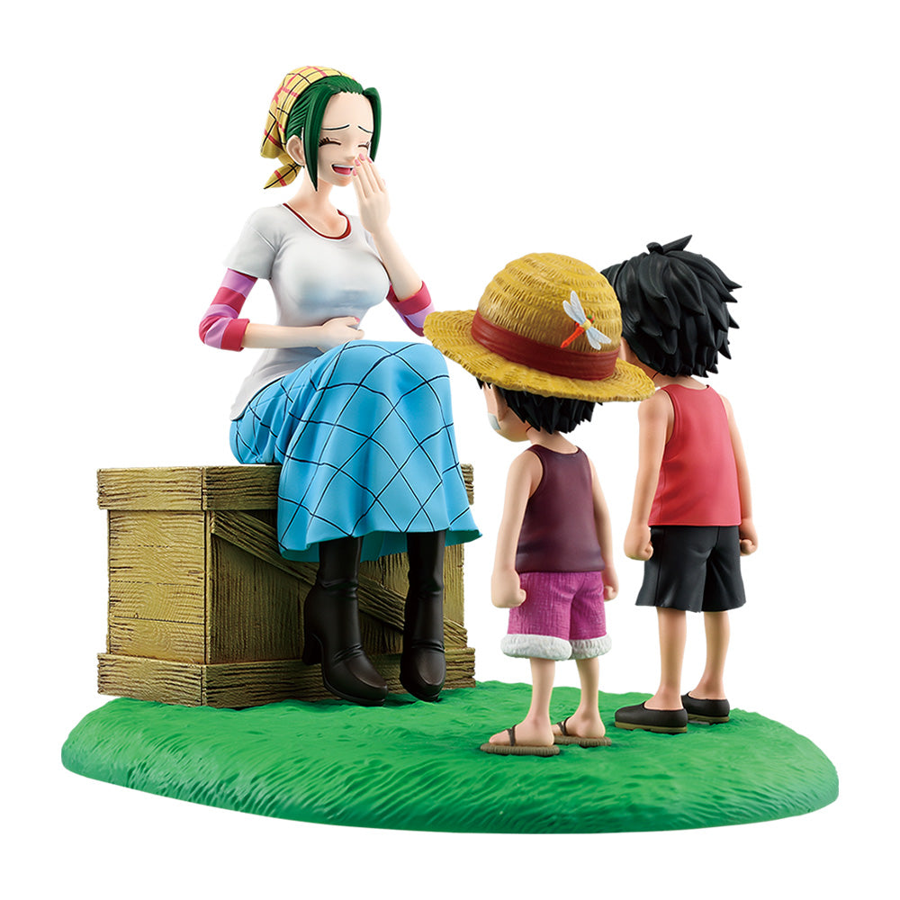Ichiban Kuji Luffy/Ace/Makino Memory of Foosha Village Figure Last One Prize for Sale
