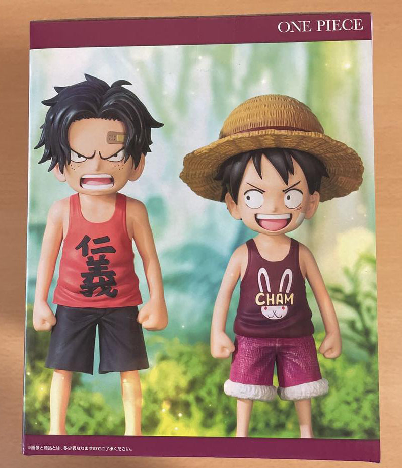 Ichiban Kuji One Piece Road To Down Luffy/Ace/Makino Memory of Foosha Village Figure Prize A for Sale