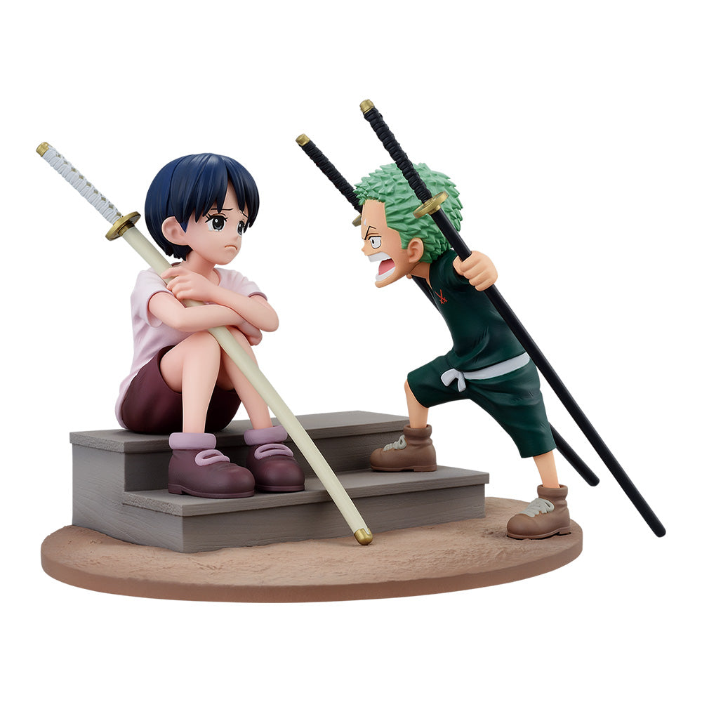 Ichiban Kuji One Piece Road To Down Prize C Roronoa Zoro/Shimotsuki Kuina Figure Buy