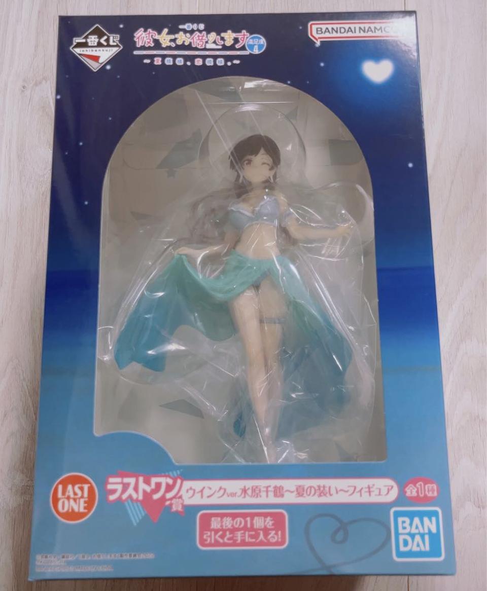 Ichiban Kuji Chizuru Mizuhara Last One Prize Figure Rent A Girlfriend Satisfaction Level 4 Summer Scenery Love Scenery for Sale
