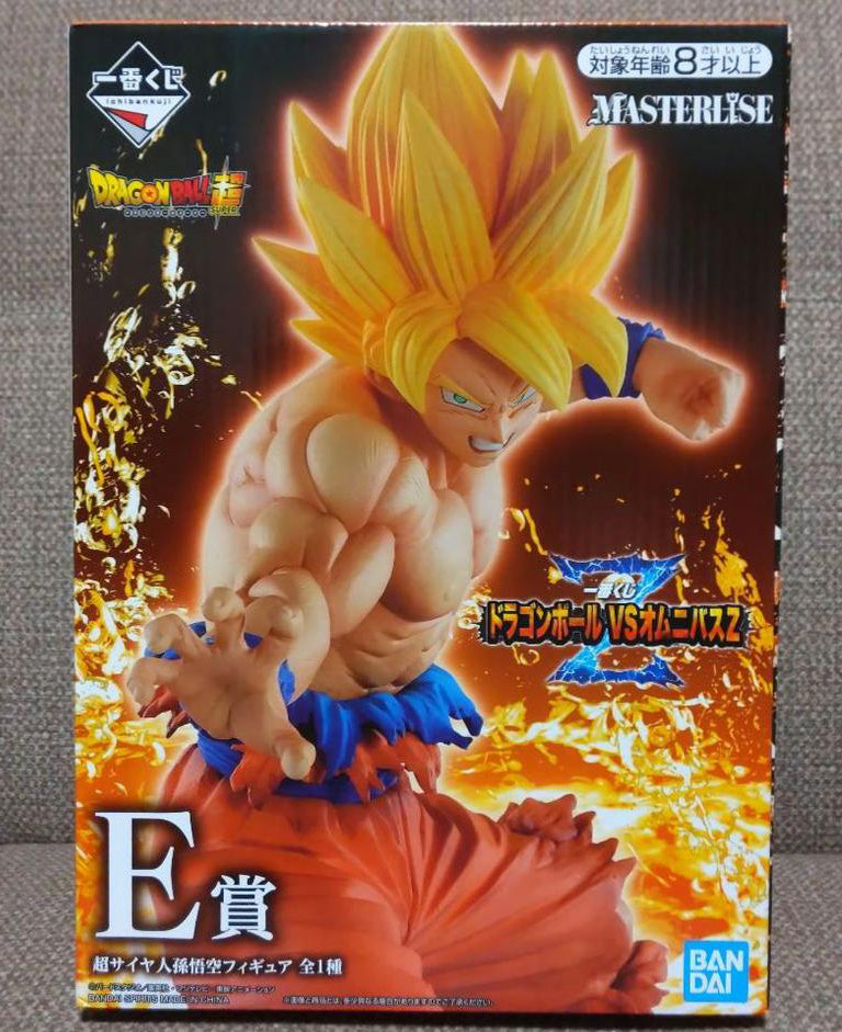 Ichiban Kuji Dragon Ball Omnibus Z E Prize Super Saiyan Goku Figure for Sale