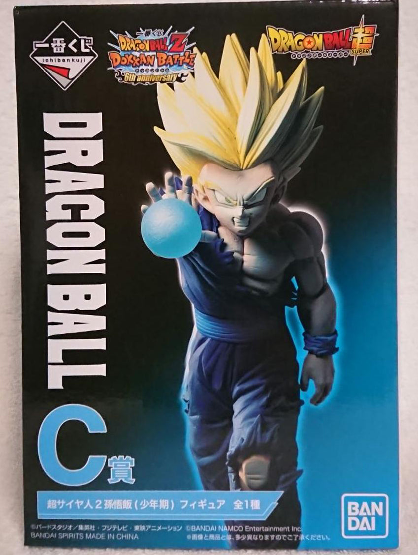 Ichiban Kuji DRAGON BALL Z DOKKAN BATTLE 6th anniversary C Prize Teen Gohan Super Saiyan 2 Figure Buy